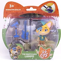 44 Cats - The Buffycats - 3" Lampo Figure with Guitar and Microphone Accessory