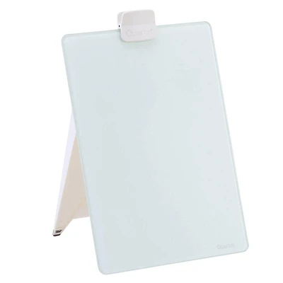 Quartet Desktop Glass Dry-Erase Easel 9" x 11"