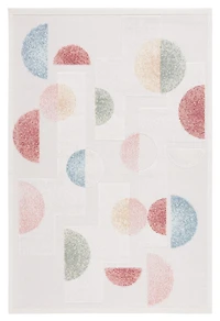 SAFAVIEH Sarasota Toria Tapis Géométrique Intérieur/Extérieur