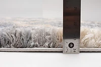 ECARPET Trellis Frieze Area Rug Fluffy Carpet for Bedroom, Ultra Soft & Plush Annica Collection