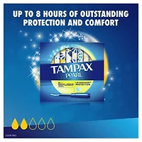 Tampax Pearl Regular Plastic Tampons