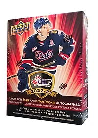 2022-23 Upper Deck CHL Hockey Blaster Box