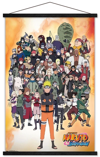 Naruto Shippuden - Group Wall Poster