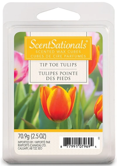 Cire ScentSationals Tulipes pointe des pieds