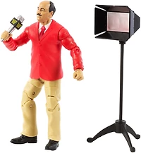 WWE Flashback Series Mean Gene Okerlund Elite Collection Action Figure