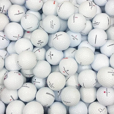 Mulligan - 50 Maxfli Mix AAA Recycled Used Golf Balls, White