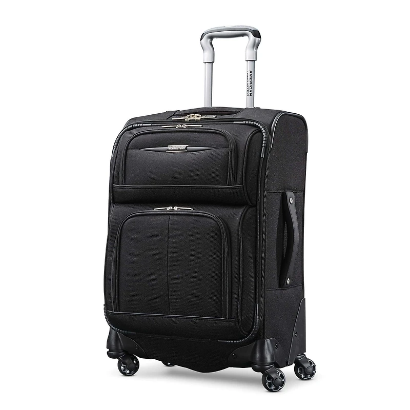 AT 19IN SFTSD BLK, Carry-On Spinner