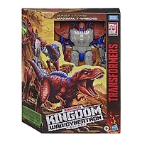 Transformers Generations War for Cybertron: Kingdom, figurine WFC-K37 Maximal T-Wrecks classe Leader, pour enfants, à partir de 8 ans, 19 cm