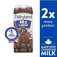 Dairyalnd Breuvage 18 g de protéines 2 % au chocolat 1.89L