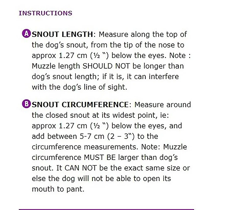 Alpha by Zeus Dog Muzzle, Size 4, Large