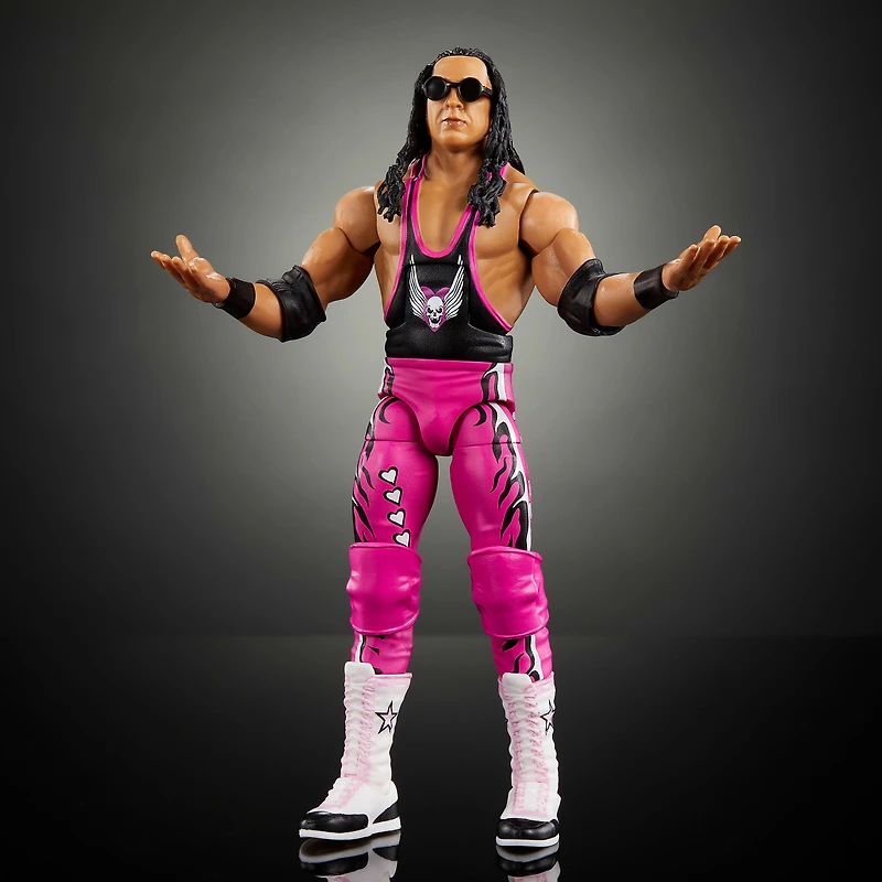 WWE Monday Night Wars Bret “Hitman” Hart-Coffret figurine et accessoires - Exclusivité Walmart