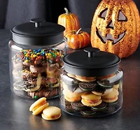 Pot Montana de 2 gallons avec couvercle en noir d'Anchor Hocking