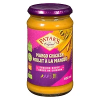 Sauce de cuisson Patak's pour poulet à la mangue