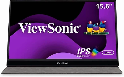 ViewSonic 15.6", 1920 x 1080, Black, VG1655