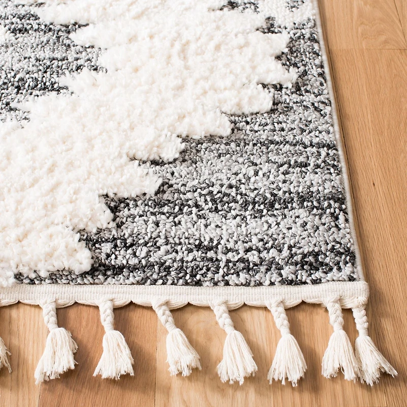 Safavieh Moroccan Tassel Desmond Tapis Géométrique Shag