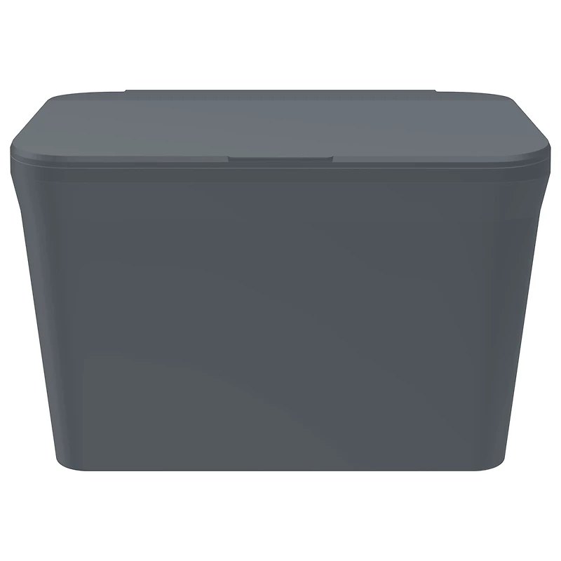 Tierra Verde Multi-Purpose Storage Box with Scoop – Charcoal Deck & Salt Storage