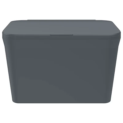 Tierra Verde Multi-Purpose Storage Box with Scoop – Charcoal Deck & Salt Storage