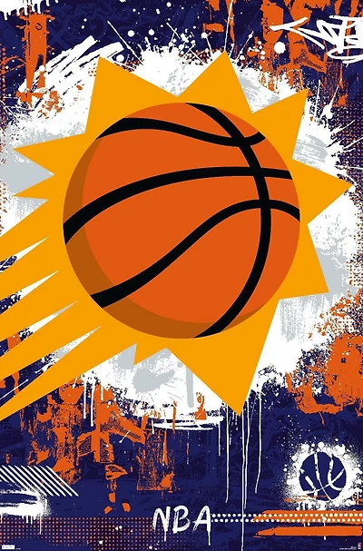 NBA Phoenix Suns - Logo maximaliste 23