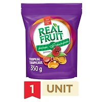 REALFRUIT Gelées tropicales Bonbons, Dare Real Fruit 350g
