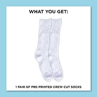 Tulipe Adulte Crazy Socks Sirène