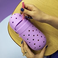Art 101 Charm Pencil Pouch, Purple