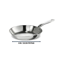 T-fal Acier inoxydable, Poêle à frire de 20 cm / 8 po