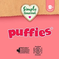 Collation pour bébé Simply Gourmet Puffies Fraise Banane Collations soufflées aux céréales