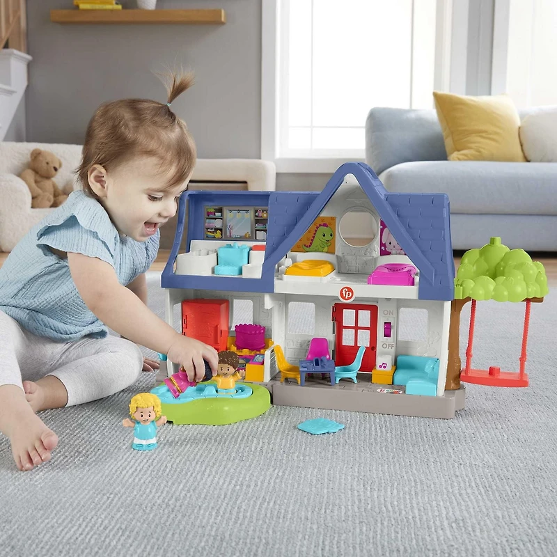 Coffret de jeu Friends Together Play House Little People de Fisher-Price - Version Anglaise et Française Âges 1-5