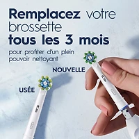 Oral-B Pro 100 Precision Clean, Battery Power Toothbrush, White
