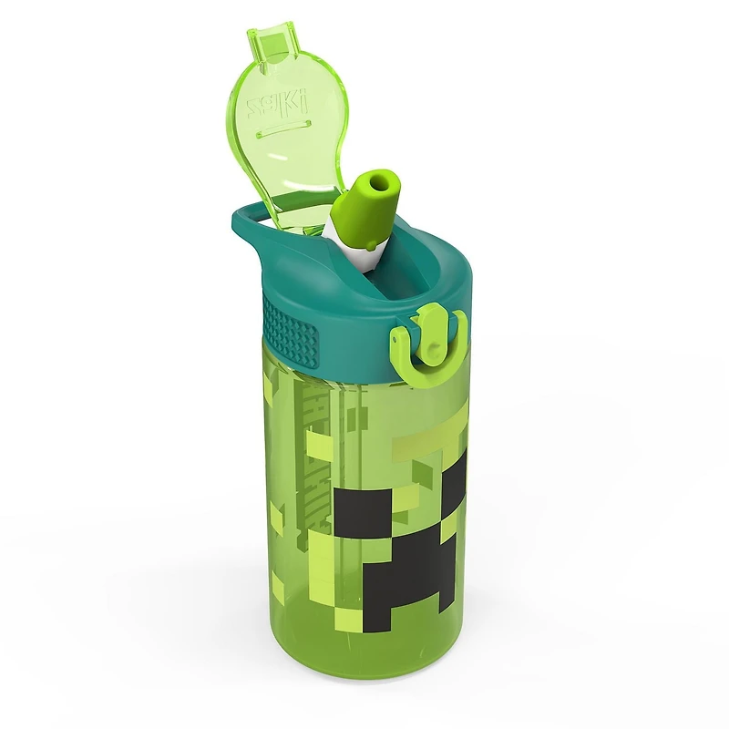 Zak Designs Minecraft 16oz Park Bottle, Minecraft 16oz Park Bottle
