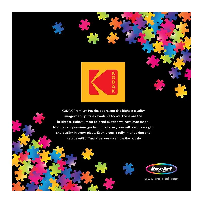 RoseArt - Kodak Premium 350-Piece -Spring Bouquet with Birds - Adult Interlocking Puzzle