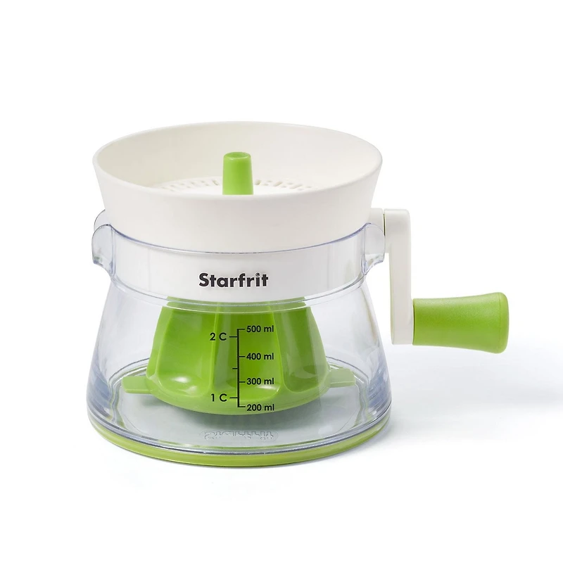 Starfrit Presse-agrumes Easy Juicer Extracteur à jus à manivelle