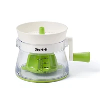 Starfrit Presse-agrumes Easy Juicer Extracteur à jus à manivelle