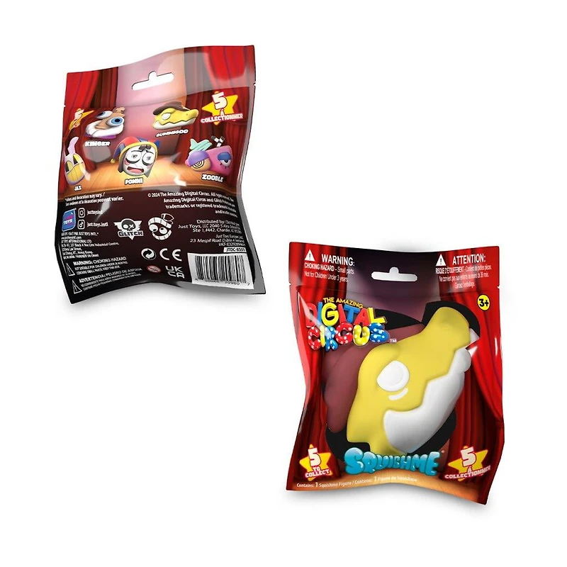 Le pack mystère Squishme Squishies de The Amazing Digital Circus
