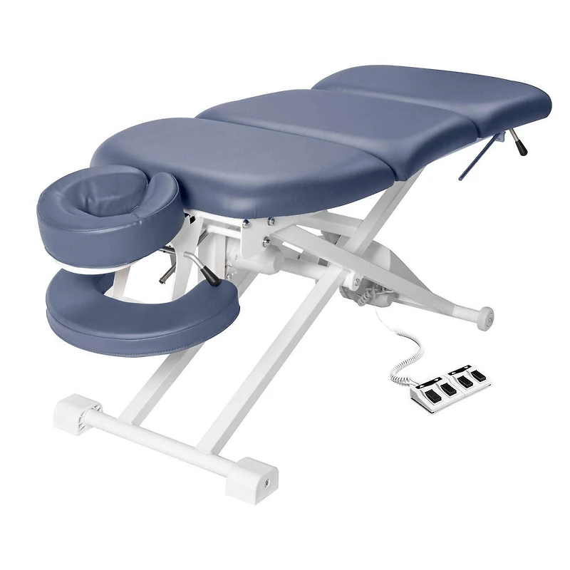 Master Massage 74 cm TheraMaster™ Table de Massage Electrique 4 Réglables table de Détente Bleu Royal