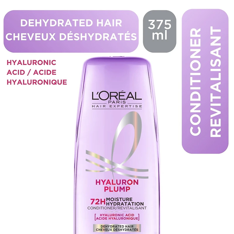 Hyaluron Plump, Moisture Conditioner, 375 ml, For Dehydrated Hair