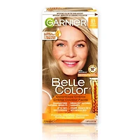 Garnier Belle Color Permanent Hair Dye, Natural results, up to 100% Grey Coverage