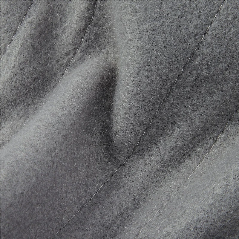Jeté chauffant Sunbeam en polaire couleur gris ardoise, 4 réglages de chaleur, arrêt automatique après 4 heures, 127 cm x 152,4 cm (50 po x 60 po)