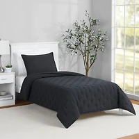 Mainstays 3-Piece Comforter Set, Greystone, Double Queen, Double Queen