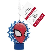 Hallmark Christmas Ornament (Marvel Spider-Man Face on Web With Light)