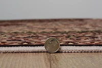 Tapis d'appoint Emerald Morris rouge & ivoire de 3 pi 3 po x 5 pi