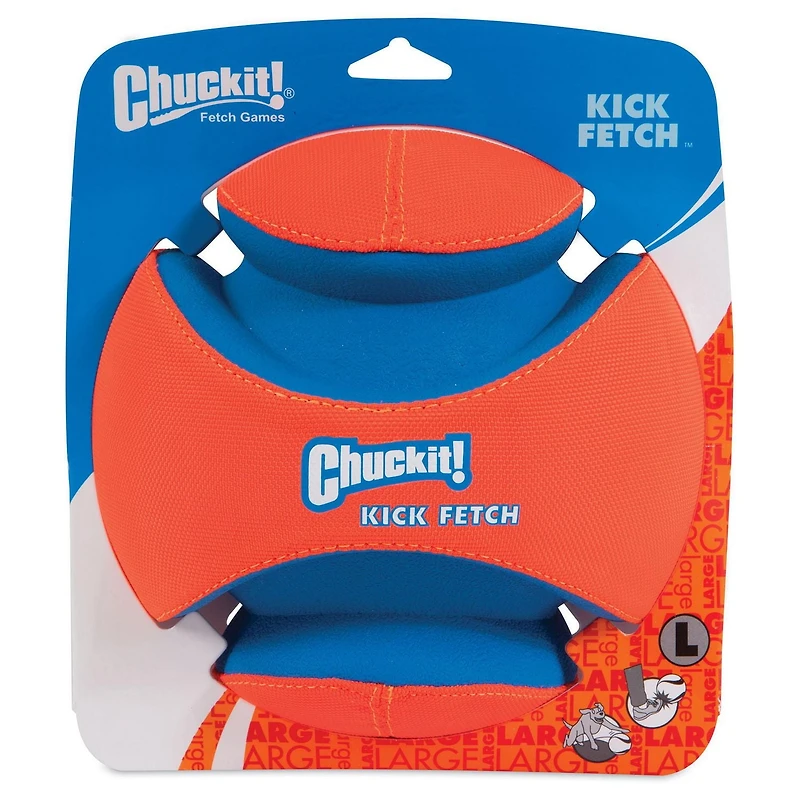 Chuckit! Large Kick Fetch Ball Dog Toy, 8" Large Kick Ball