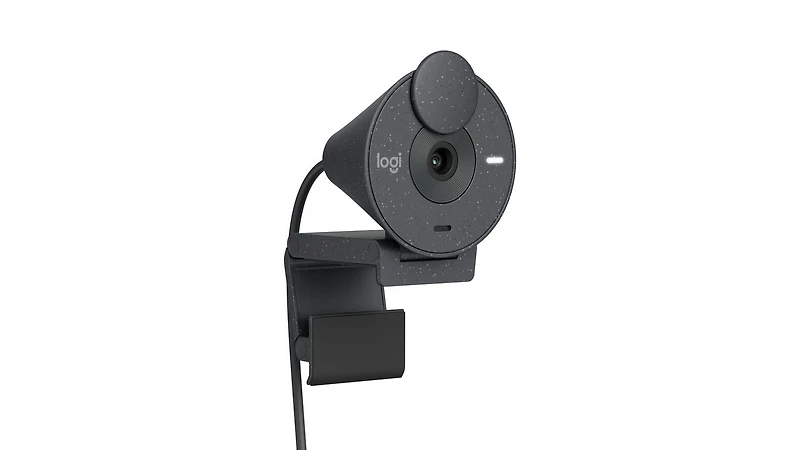 Logitech Brio 300 Webcam Full HD avec confidentialité