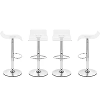Algarin Adjustable Stool Set of  4