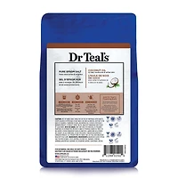 Dr Teal's Pure Epsom Salt Soak, Nourish & Protect with Coconut Oil, 1.36 kg