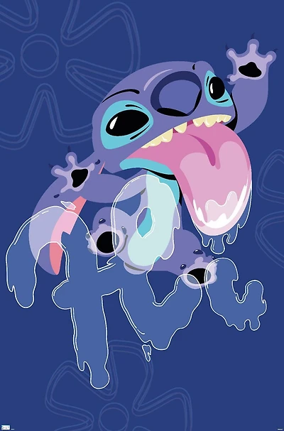 Disney Lilo And Stitch - Slobber Hi Wall Poster, 22.375" x 34"