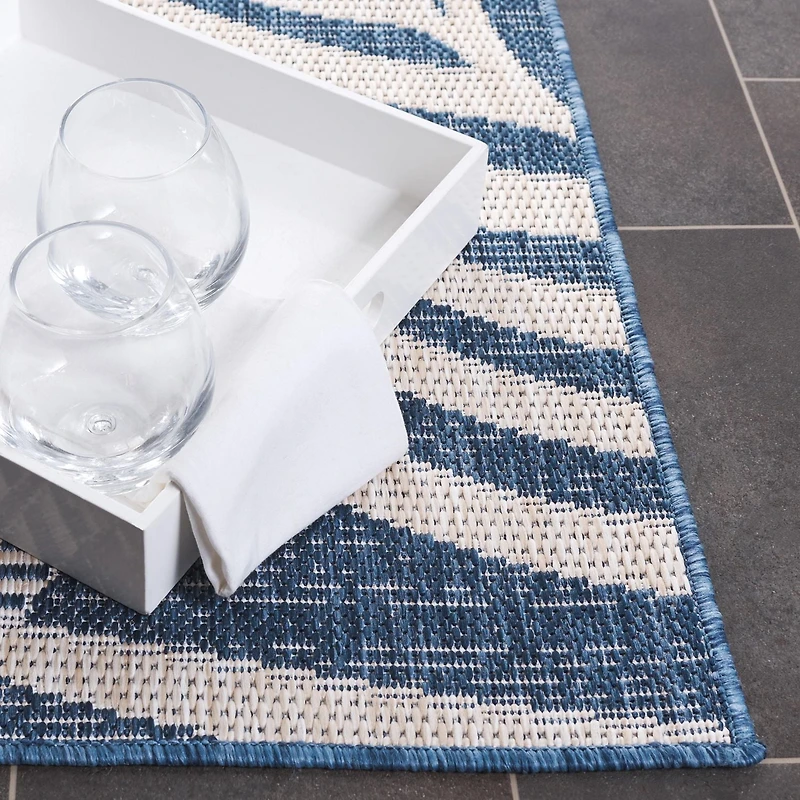 SAFAVIEH Beach House Kaeden Tapis Botanique Intérieur/Extérieur
