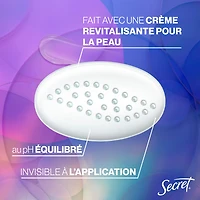 Antisudorifique et désodorisant gel clarté Secret Fraîcheur pour femmes, parfum Brise marine 73G