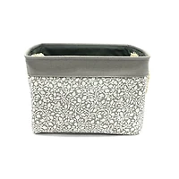 hometrends Grand panier en tissu imprimé 1 Pièce