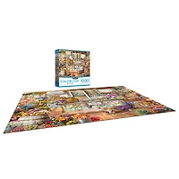 RoseArt - Colorluxe 1000 pièces - Fleuriste toutes saisons- Puzzle emboîtable pour adulte